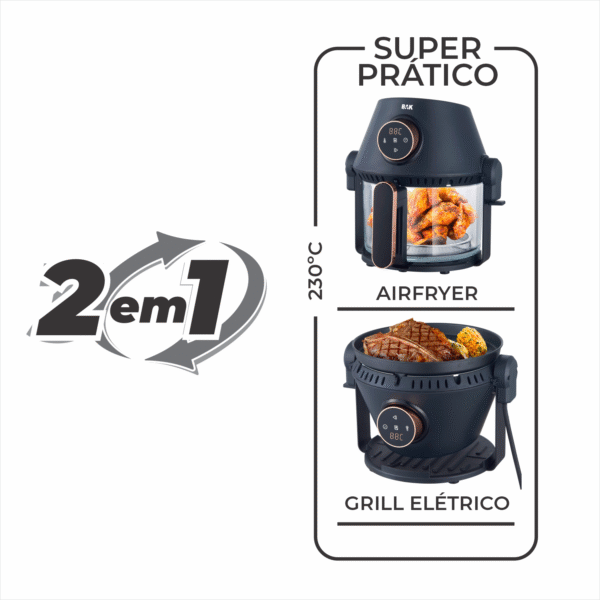 Air Fryer Multifuncional 2 em 1 - Imagem 2