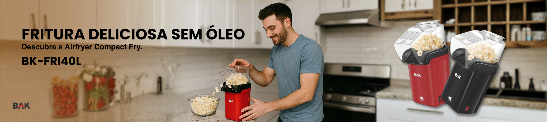 Frituras deliciosas sem óleo